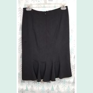 B-Wear Black Pencil Skirt with back ruffles - Size 3 Juniors